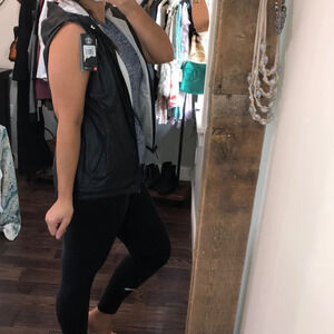 Under Armour black hooded zippered jacket